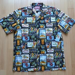 NWT RJC Hawaiian Shirt Made in Hawaii Size L
